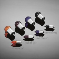 Žárovka modrá jedno vlákno 12V/23W (BA9s) Highway Hawk pro světla na motorku